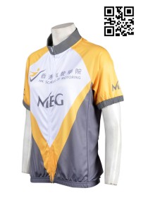 B115 custom motoring school uniforms short sleeved cycling uniforms